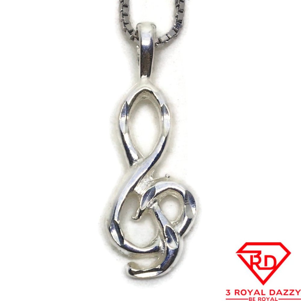 Symbol & Charm 3D Pendant 925 Sterling Silver